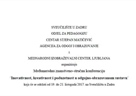 Međunarodna znanstveno-stručna konferencija "Inovativnost,kreativnost i poduzetnost u odgojno-obrazovnom sustavu"