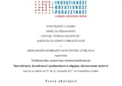 Treća obavijest - Međunarodna znanstveno-stručna konferencija "Inovativnost,kreativnost i poduzetnost u odgojno-obrazovnom sustavu"